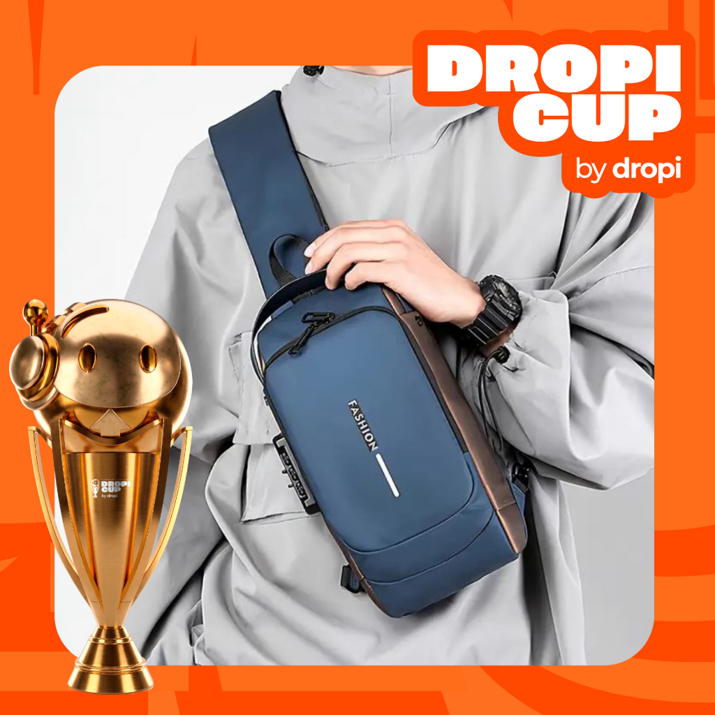 Maleta Antirrobo Bolso Cruzado Dropi Cup